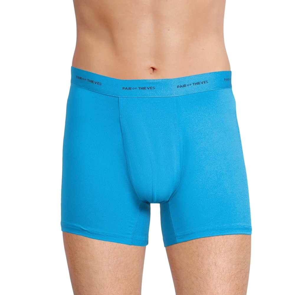Pair of Thieves Men's 2-Pack Quick Dry Action Blend Boxer Brief Underwear NEW